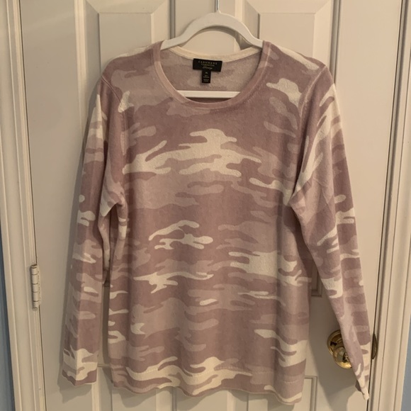 Sweaters - Charter club cashmere. NWOT. Neutral camouflage colors. Gorgeous!
